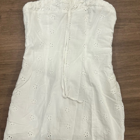 Peppermayo White Strapless Dress - Picture 1 of 3